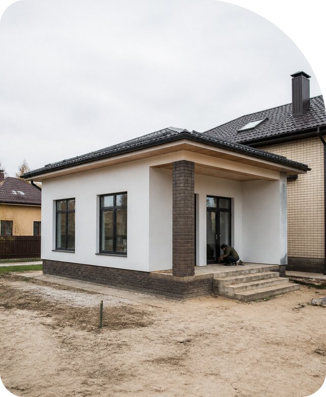 Строительство одноэтажной пристройки в Ангарске от 462330 р. | РадиДОМА-Нгр